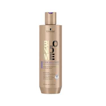 SCHWARZKOPF - BLONDME_BlondMe Cool Blondes Neutralizing Shampoo 300ml / 10oz_Cosmetic World